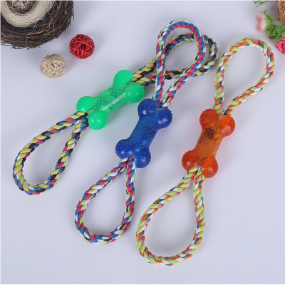 Amazon Hot Selling Custom Wholesale Cheap and Durable Rope Toys Large Dogs Best Rope Toys For Dogs