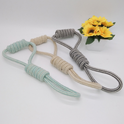 Wholesales pet product cotton rope knot toys