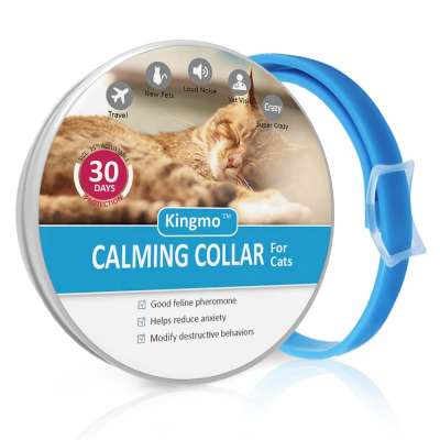 Manufacturer price pet calming collar reduce anxiety pheromone formula one-size-fit-all calming collar