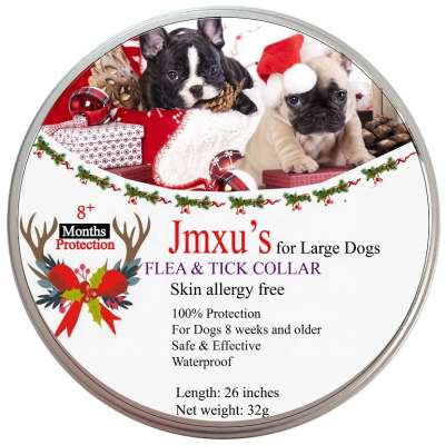 Pet flea collar Flea and Tick Collar for Dogs and Cats, One Size Fits All, waterproof, orderless, non-greasy anti-flea collar