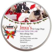 Pet flea collar Flea and Tick Collar for Dogs and Cats, One Size Fits All, waterproof, orderless, non-greasy anti-flea collar